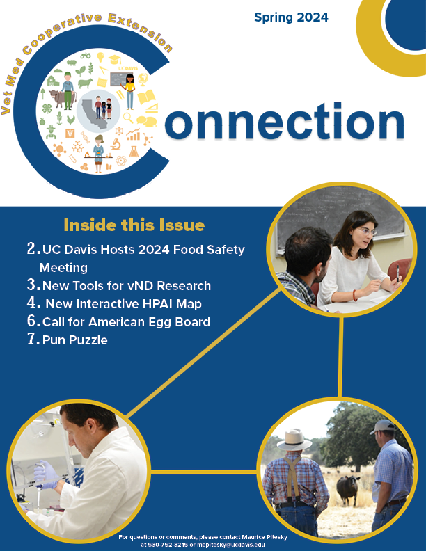 Cover Page of the Spring 2024 newsletter